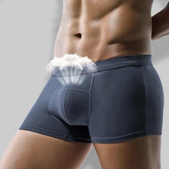 Men's Modal Panties Ice Silk Breathable Mesh Boxer Pants Solid Color U Convex Large Size Shorts Men's Underwear Men Boxer Homme
Men's Modal Panties Ice Silk Breathable Mesh Boxer Pants Solid Color U Convex Large Size Shorts Men's Underwear Men Boxer Homme