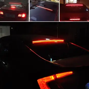 103cm Car Styling High Rear Additional Stop Lights Strips Signal Light Turn LED Unverisal Running Auto With Flexible Brake V0L2
103cm Car Styling High Rear Additional Stop Lights Strips Signal Light Turn LED Unverisal Running Auto With Flexible Brake V0L2