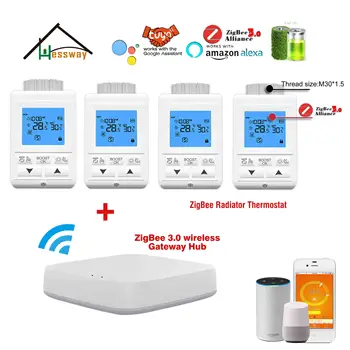 WIFI tuya zigbee gateway hub control THERMOSTAT Valve for aconvector built into floor Works with Alexa Google home
WIFI tuya zigbee gateway hub control THERMOSTAT Valve for aconvector built into floor Works with Alexa Google home