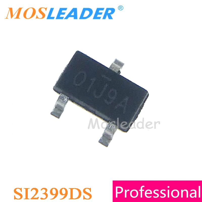 Si2399 от Mosleader SOT23 3000 шт. Si2399DS Si2399DS-T1-GE3 P-канал 20 в 6A 4.5A сделано Китае высокое качество