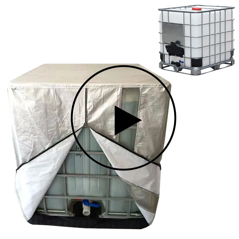 Universal 1000 Liters IBC Outdoor Cover Water Container Tank Cover Waterproof Anti-Dust Sun Protection Heat Insulation Storage
Universal 1000 Liters IBC Outdoor Cover Water Container Tank Cover Waterproof Anti-Dust Sun Protection Heat Insulation Storage