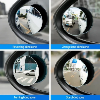 Car Accessories Small Round Mirror Car Rearview Mirror Blind Spot Wide-angle Lens 360 degree Rotation Adjustable for Vauxhall
Car Accessories Small Round Mirror Car Rearview Mirror Blind Spot Wide-angle Lens 360 degree Rotation Adjustable for Vauxhall