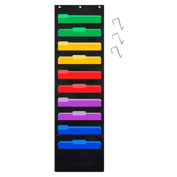 10-layer Oxford Cloth Door Book Magazine Ten-layer Document Storage Hanging Bag Office Folder Storage Bag
10-layer Oxford Cloth Door Book Magazine Ten-layer Document Storage Hanging Bag Office Folder Storage Bag