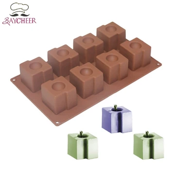 Baycheer 8 Holes Z Square Silicone Mold Baking Tools For Cakes Mousse Chocolate Dessert
Baycheer 8 Holes Z Square Silicone Mold Baking Tools For Cakes Mousse Chocolate Dessert