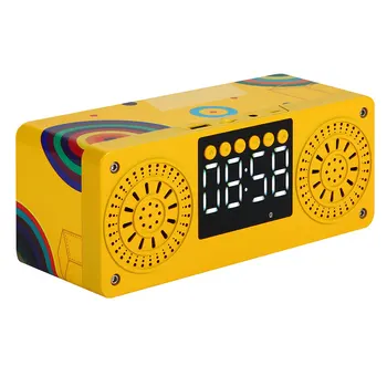 Portable Bluetooth Speaker Alarm Clock Home Smartphone Subwoofer Bass FM Radio Soundbox Mirror LED Bluetooth Speaker Subwoofer
Portable Bluetooth Speaker Alarm Clock Home Smartphone Subwoofer Bass FM Radio Soundbox Mirror LED Bluetooth Speaker Subwoofer