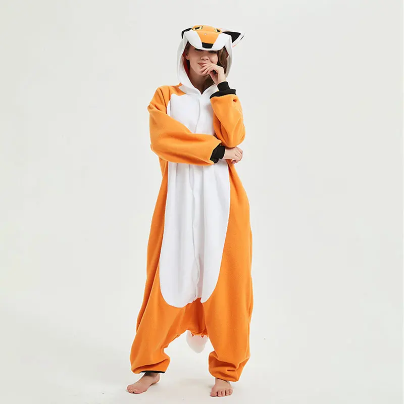 Red Fox Kigurumis Cartoon Animal Nick Fox Onesie Pajama Funny Jumpsuit For Adult Men Women Overalls Festival Outfit Fancy Suit
Red Fox Kigurumis Cartoon Animal Nick Fox Onesie Pajama Funny Jumpsuit For Adult Men Women Overalls Festival Outfit Fancy Suit