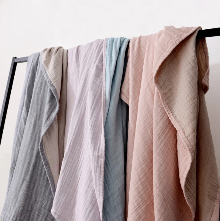 twin size muslin quilt