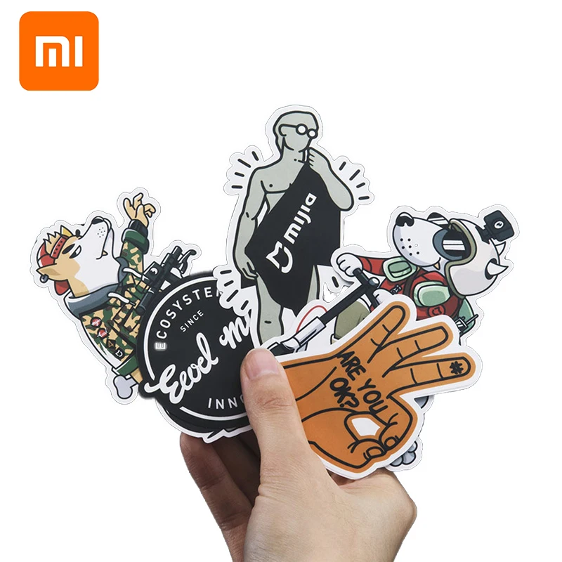 Xiaomi Mijia Creative Sticker Waterproof Tide Brand Personality Suitcase Notebook Guitar Skateboard Stickers for Children 16pcs
Xiaomi Mijia Creative Sticker Waterproof Tide Brand Personality Suitcase Notebook Guitar Skateboard Stickers for Children 16pcs