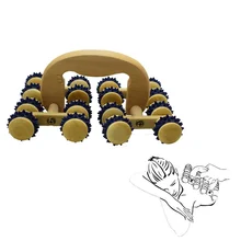 16 Massage Balls Wooden Roller Tool for Foot Body Hand Hold Ball Roller Leg Body Massage Wheel Relieve Body Pain Massagers
16 Massage Balls Wooden Roller Tool for Foot Body Hand Hold Ball Roller Leg Body Massage Wheel Relieve Body Pain Massagers