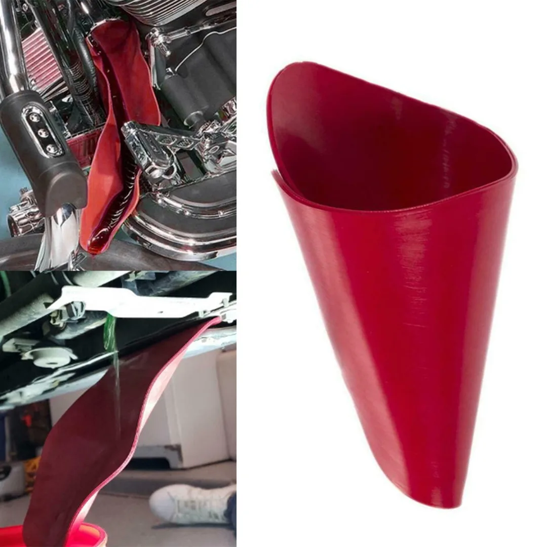 New 1pc 2 Size Draining Tool Funnel Flexible Oil Draining Folding Funnel Car Refueling Pad Universal
New 1pc 2 Size Draining Tool Funnel Flexible Oil Draining Folding Funnel Car Refueling Pad Universal