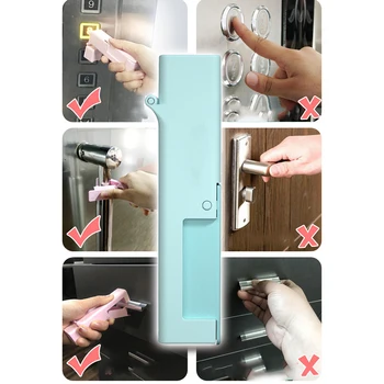 Anti-Dust Avoid Contact with Dust Elevator Keys Door Knob Drawer Open Artifact Personal Protective Tool Anti-Epidemic Artifact
Anti-Dust Avoid Contact with Dust Elevator Keys Door Knob Drawer Open Artifact Personal Protective Tool Anti-Epidemic Artifact