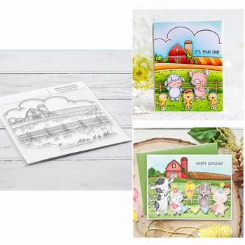 Farm Grassland Background 2020 New Metal Cutting Dies and Stamps Scrapbooking For Paper Making Embossing Frame Card Craft Sets
Farm Grassland Background 2020 New Metal Cutting Dies and Stamps Scrapbooking For Paper Making Embossing Frame Card Craft Sets