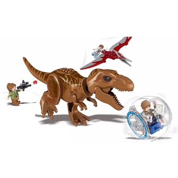 Jurassic World 2 Tyrannosaurus Rex Dinosaur Building Blocks Bricks Dinosaur Figures I-Rex Model Toys Kid Gift
Jurassic World 2 Tyrannosaurus Rex Dinosaur Building Blocks Bricks Dinosaur Figures I-Rex Model Toys Kid Gift