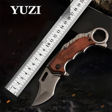 YUZI Sweet Flipper Tactical Folding Knife 3Cr13Mov 57HRC Camping Hunting Survival Pocket Knives With Box
YUZI Sweet Flipper Tactical Folding Knife 3Cr13Mov 57HRC Camping Hunting Survival Pocket Knives With Box