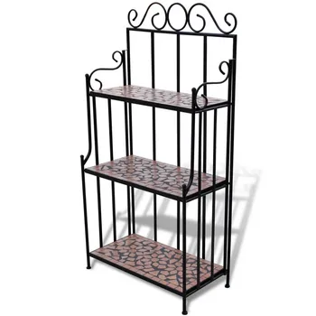 3-layer Mosaic Plant Stand Terracotta Multi Flower Stand Shelves Bonsai Display Shelf Yard Garden Patio Balcony Flower Stands
3-layer Mosaic Plant Stand Terracotta Multi Flower Stand Shelves Bonsai Display Shelf Yard Garden Patio Balcony Flower Stands
