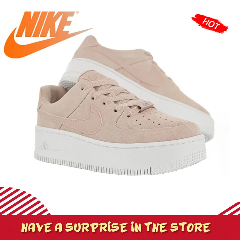 

Original Authentic NIKE WMNS Air Force 1 Sage Low Women's Skateboarding Shoes Outdoor Sneaker Top Quality New Arrival AR5339-201