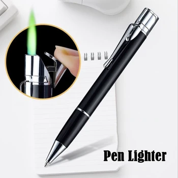 Creative Cool Pen Lighter Gas Torch Refillable Jet Butane Lighter Dropship Suppliers Men Gift Lighters Classic Fashionable 
Creative Cool Pen Lighter Gas Torch Refillable Jet Butane Lighter Dropship Suppliers Men Gift Lighters Classic Fashionable