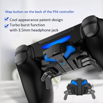 aolion Game Controller Back Extended Key with Turbo for PS4 Slim/PS4 Pro Gamepad Metal Button Mods and Elite Paddies
aolion Game Controller Back Extended Key with Turbo for PS4 Slim/PS4 Pro Gamepad Metal Button Mods and Elite Paddies
