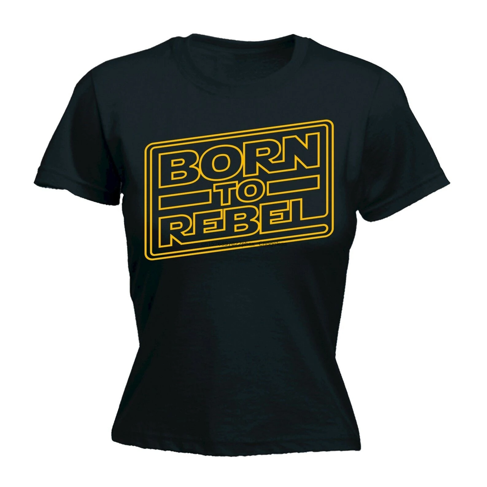 Футболка с надписью Born To Rebel Sci-Fi Sy-Fy забавный подарок на день рождения | Мужская