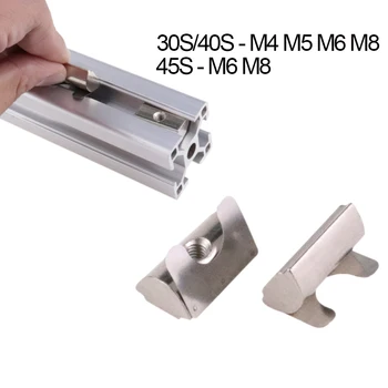 Spring Nut Drop in Sheet T Nut Aluminum Extrusion Profile 20020/3030/4040/4545 series 20pcs T Nut M4 M5 M6 M8 Zinc Plate Coated
Spring Nut Drop in Sheet T Nut Aluminum Extrusion Profile 20020/3030/4040/4545 series 20pcs T Nut M4 M5 M6 M8 Zinc Plate Coated