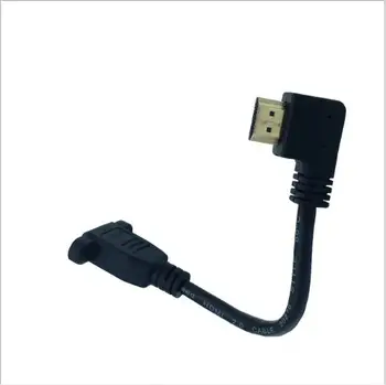 HDMI 4K*2k Cable HDMI 2.0V 60Hz, UP Down Right Left angle male to female panel mountextension cable 0.15m
HDMI 4K*2k Cable HDMI 2.0V 60Hz, UP Down Right Left angle male to female panel mountextension cable 0.15m