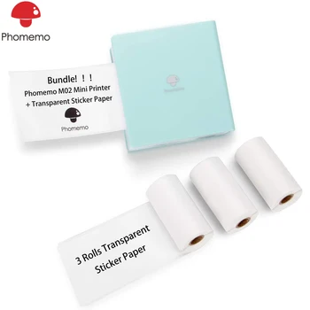 Portable Phomemo M02 Thermal Label Printer iphone Sticker Mini Bluetooth Wireless Mobile Photo Pocket Small Handheld Printers
Portable Phomemo M02 Thermal Label Printer iphone Sticker Mini Bluetooth Wireless Mobile Photo Pocket Small Handheld Printers
