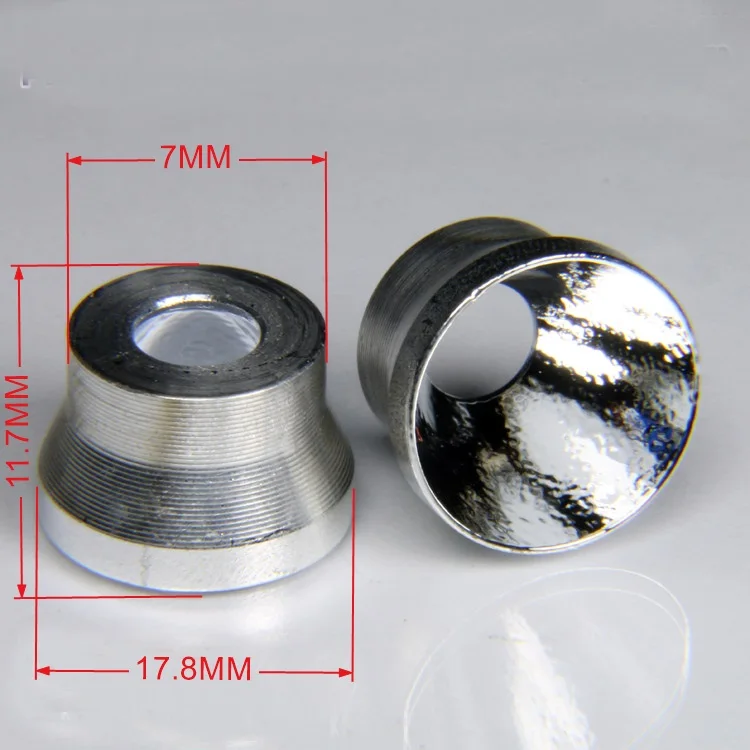 

Replacement Aluminum Reflector Cup for CREE XRE R2 R3 R5 Q5 T6 U2 L2 LED Flashlight Torch DIY Lamp stainless steel Torch