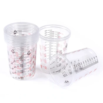 10pcs 600ml Plastic Paint Mixing Cups Mixing Pots Paint Mixing Calibrated Cup For Accurate Mixing of Paint and Liquids 
10pcs 600ml Plastic Paint Mixing Cups Mixing Pots Paint Mixing Calibrated Cup For Accurate Mixing of Paint and Liquids