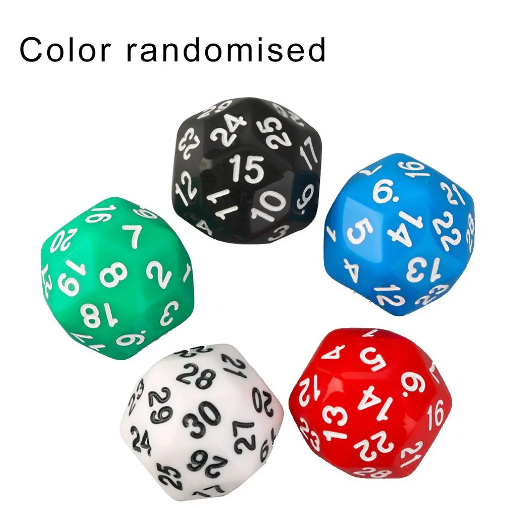 Multi-faceted Dice 30-faced Dice Digital Dice Colorful Multicolor Dice Game Dice Children's Creative Toys 
Multi-faceted Dice 30-faced Dice Digital Dice Colorful Multicolor Dice Game Dice Children's Creative Toys