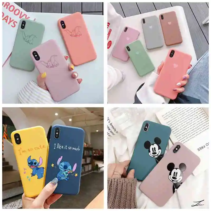 Candy Color Luxury For iphone 6s 6 7 8 plus xs max xr Phone Case Cover Silicon Soft Matte Heart Love Couple Cute Cases Caps
Candy Color Luxury For iphone 6s 6 7 8 plus xs max xr Phone Case Cover Silicon Soft Matte Heart Love Couple Cute Cases Caps
