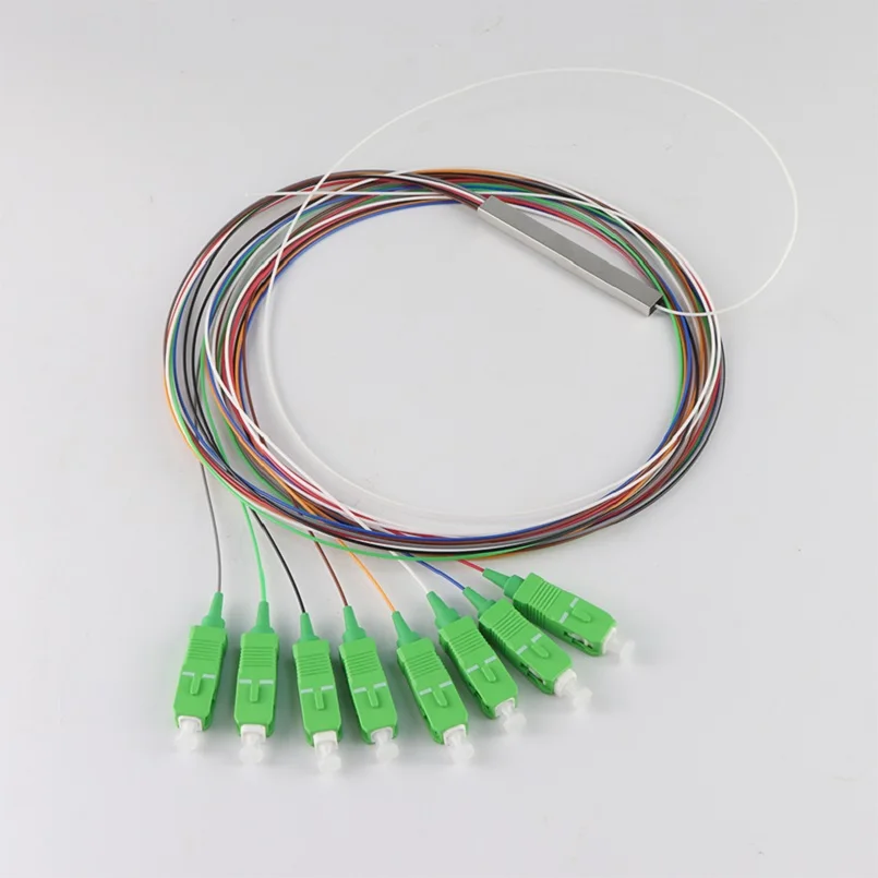 Free shipping PLC Steel Tube 1*8 Optical Splitter SC/APC PLC Splitter 1x8 Fiber Optic PLC Splitter
Free shipping PLC Steel Tube 1*8 Optical Splitter SC/APC PLC Splitter 1x8 Fiber Optic PLC Splitter