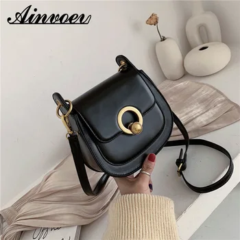 Ainvoev Hand Shoulder Messenger Bag Female Luxury Handbags Designer PU Leather Saddle Crossbody Bags For Women
Ainvoev Hand Shoulder Messenger Bag Female Luxury Handbags Designer PU Leather Saddle Crossbody Bags For Women