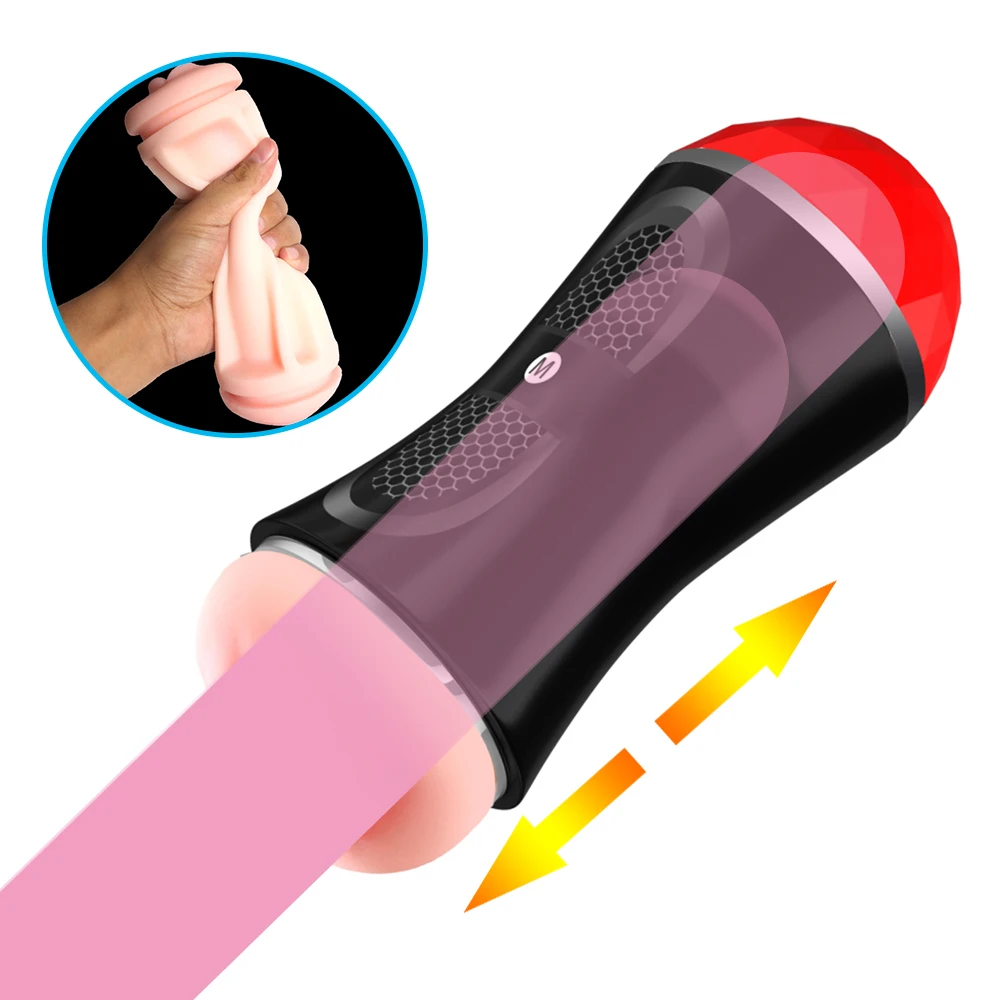 Мужские Мастурбаторы Вагины С Подогревом И Вибрацией