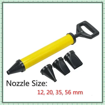 1PCS Detachable Silicone Gun Pointing Brick Mortar Putty Sprayer Applicator Tool Nozzle Push Rod Grouting Gun Applicator Tool
1PCS Detachable Silicone Gun Pointing Brick Mortar Putty Sprayer Applicator Tool Nozzle Push Rod Grouting Gun Applicator Tool