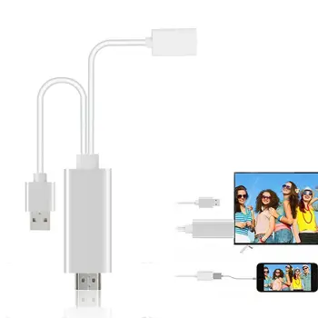 Lightening To HDMI Digital Cable High Transfer Speed HDTV Transfering 30 Pin Lingtening To HDMI
Lightening To HDMI Digital Cable High Transfer Speed HDTV Transfering 30 Pin Lingtening To HDMI