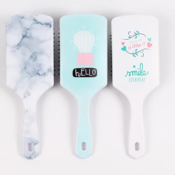 Hair Brush Anti-static Scalp Massage Comb Shower Wet Detangling Hair Brush Salon Hair Styling Tools Wig Paddle Brush Hair Comb 
Hair Brush Anti-static Scalp Massage Comb Shower Wet Detangling Hair Brush Salon Hair Styling Tools Wig Paddle Brush Hair Comb