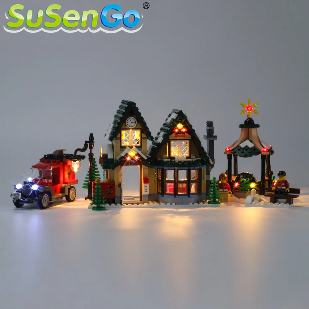 SuSenGo LED Light Kit For Creator Winter Village Post Office Building Blocks Compatible with 10222 (Model Not Included)
SuSenGo LED Light Kit For Creator Winter Village Post Office Building Blocks Compatible with 10222 (Model Not Included)