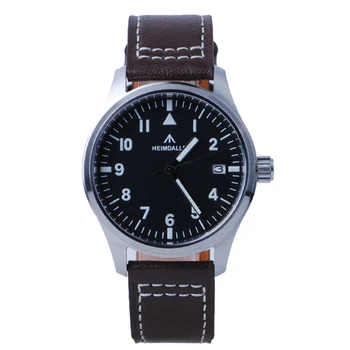 HEIMDALLR Men's Pilot Diver Watch 39mm Black Dial Sapphire Glass Luminous 150m Water Resistance NH35A Automatic Movement Watch
HEIMDALLR Men's Pilot Diver Watch 39mm Black Dial Sapphire Glass Luminous 150m Water Resistance NH35A Automatic Movement Watch