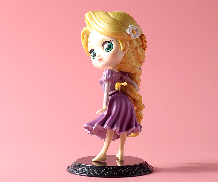 Q posket принцессы куклы принцессой Эльзой Анной Ариэль фигурка Харли Квинн игрушки