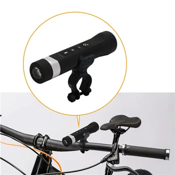 Wireless Portable Bicycle Speaker with LED Flashlight Power Bank Microphone Multifunctional Music Torch for Biking Travel 
Wireless Portable Bicycle Speaker with LED Flashlight Power Bank Microphone Multifunctional Music Torch for Biking Travel