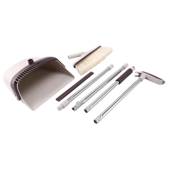 NEW-Cleans Broom and Dustpan Set Stand Dustpan Broom Combo with for Home Kitchen Room Office Lobby Floor Use
NEW-Cleans Broom and Dustpan Set Stand Dustpan Broom Combo with for Home Kitchen Room Office Lobby Floor Use