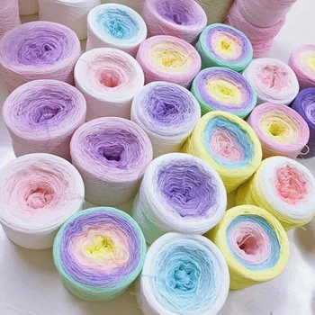 300g 4 Shares of 100% Organic Cotton Blend Yarn Spring and Summer Crochet Yarn Clothes Skirt Lace Line DIY Hand-woven Yarn 1000m
300g 4 Shares of 100% Organic Cotton Blend Yarn Spring and Summer Crochet Yarn Clothes Skirt Lace Line DIY Hand-woven Yarn 1000m