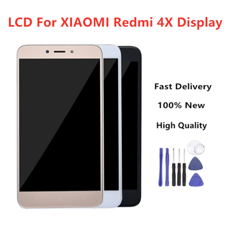 For XIAOMI Redmi 4X Display Touch Screen With Frame For XIAOMI Redmi 4X LCD Display 4X Pro LCD Screen+Free Tools
For XIAOMI Redmi 4X Display Touch Screen With Frame For XIAOMI Redmi 4X LCD Display 4X Pro LCD Screen+Free Tools