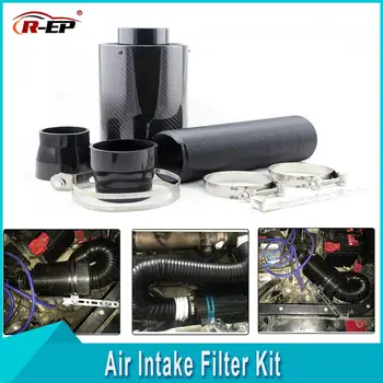 R-EP 76mm Universal Car Cold Air Filter induction Kit For Engine Clean Air Admission Ducting High Flow Intake Accessories
R-EP 76mm Universal Car Cold Air Filter induction Kit For Engine Clean Air Admission Ducting High Flow Intake Accessories