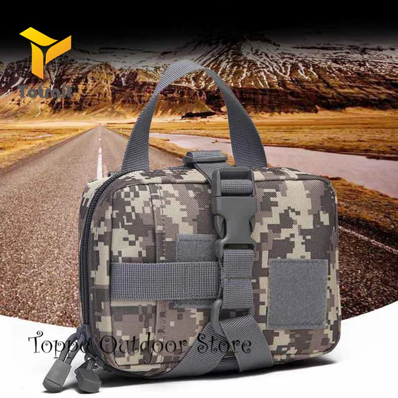TOtrait First Aid Bag Tactical Military Outdoor Camping multi-function Tactics Medical Pouch Emergency Survival Kit Hunting Bags
TOtrait First Aid Bag Tactical Military Outdoor Camping multi-function Tactics Medical Pouch Emergency Survival Kit Hunting Bags