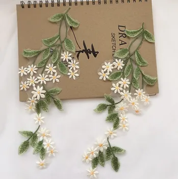 Lace Fabric Applique Flower Embroidery Sew On Patches For Wedding Dress Diy Performance Clothing Decoration Garment Accessories
Lace Fabric Applique Flower Embroidery Sew On Patches For Wedding Dress Diy Performance Clothing Decoration Garment Accessories