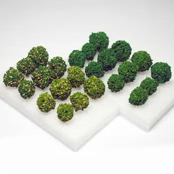 12PCS 3-3.5cm Shrub Trees Architecture Mini Green Trees Landscape Scenery Railway Scale Railway Model Tree
12PCS 3-3.5cm Shrub Trees Architecture Mini Green Trees Landscape Scenery Railway Scale Railway Model Tree