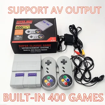 8 Bit Retro Mini Family TV Video Game Console Handheld Game Player AV Output Built-in 400 Classic Games PAL&NTSC Dual Gamepad
8 Bit Retro Mini Family TV Video Game Console Handheld Game Player AV Output Built-in 400 Classic Games PAL&NTSC Dual Gamepad