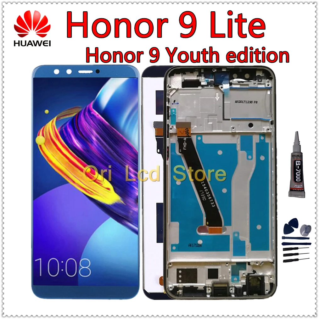 Оригинальный сенсорный ЖК дисплей для HUAWEI Honor 9 lite с рамкой Youth Edtion lite|Экраны