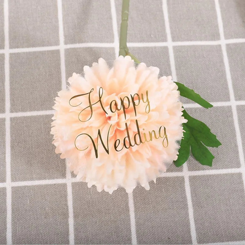 600pcs/lot wholesale Happy wedding Bronzing Transparent round Wedding party invitation card Envelope seal Large diameter 6CM
600pcs/lot wholesale Happy wedding Bronzing Transparent round Wedding party invitation card Envelope seal Large diameter 6CM